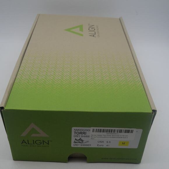 NEW Nurse Mates Align Torri Gray Shimmer Women's Sneakers Shoes Size 9.5 - Picture 12 of 13